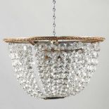 An early 20th century ceiling light