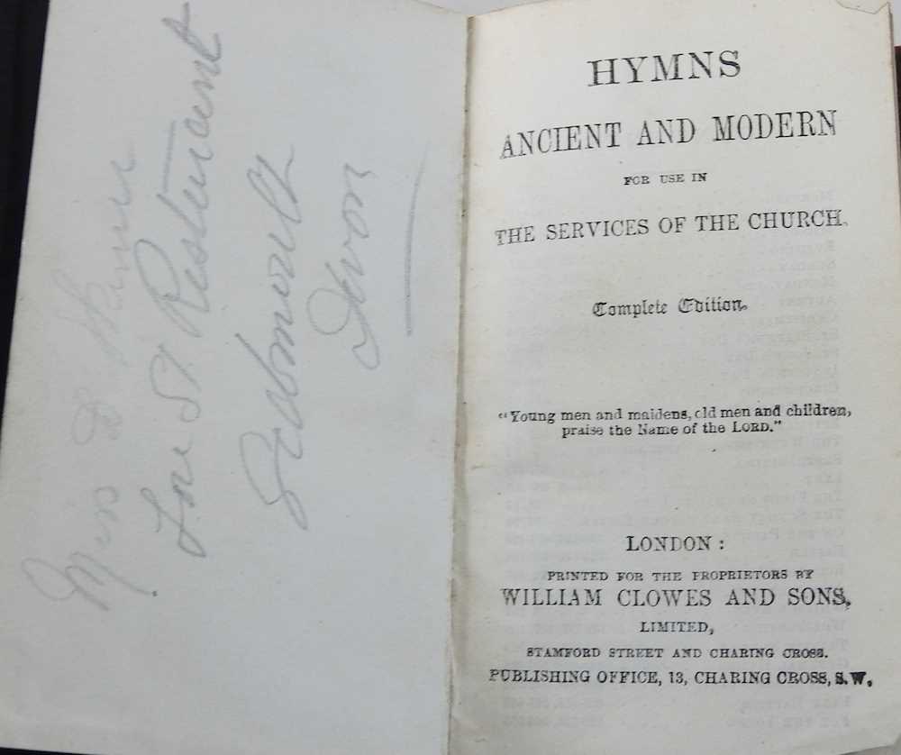 A leather bound book of hymns - Image 8 of 12