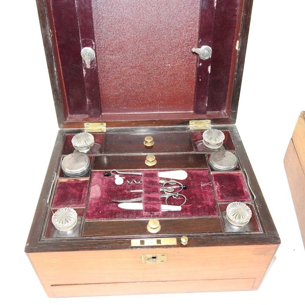 A 19th century satinwood dressing case - Image 7 of 9