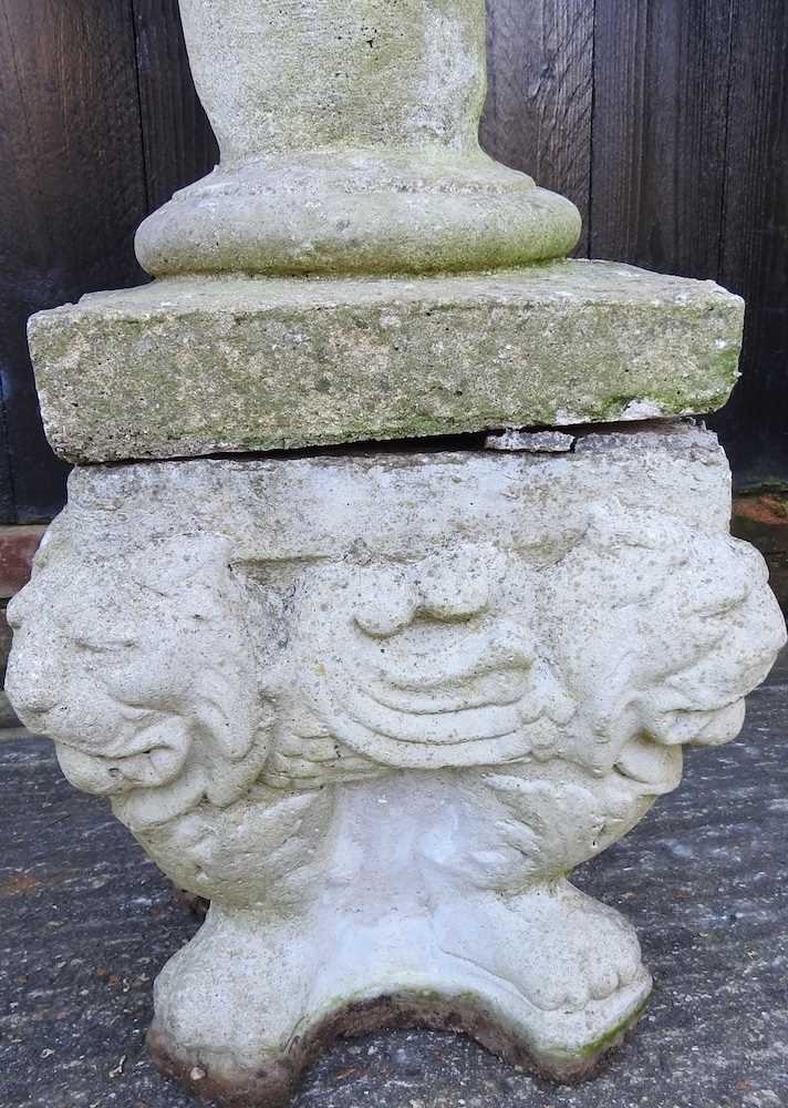 DAY TWO - A pair of cast stone garden urns - Image 3 of 9