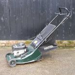 A Hayter rotary lawn mower