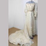 A collection of early 20th century clothing