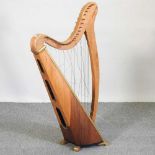 A mid 20th century harp