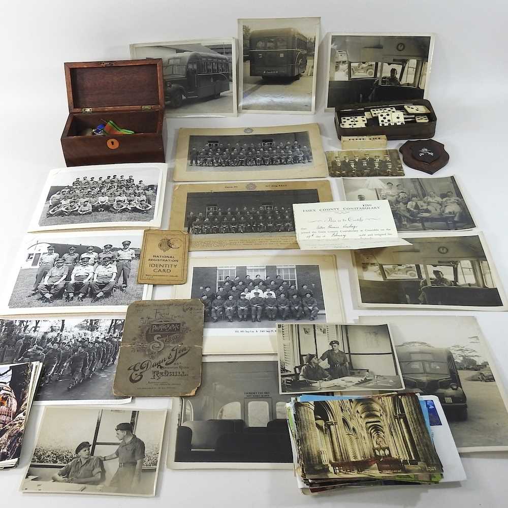 A collection of military ephemera