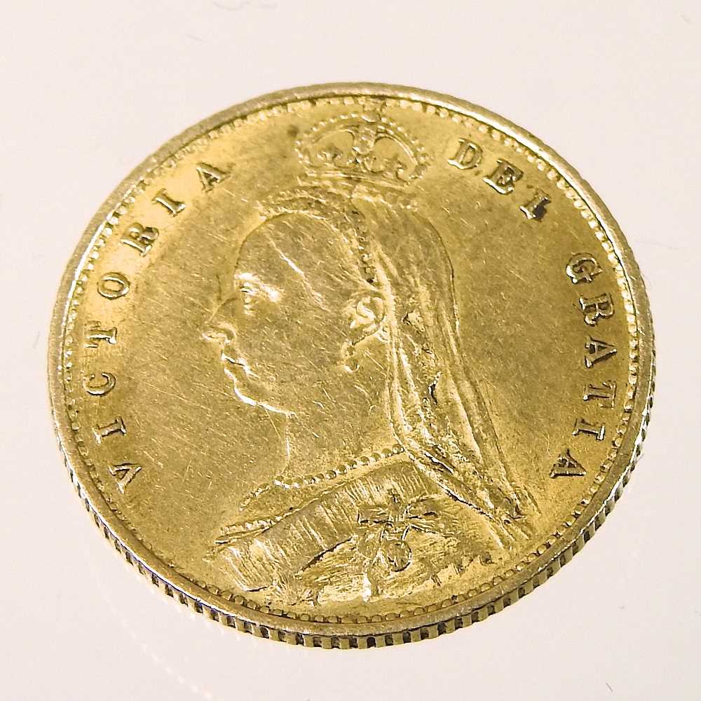 A Victorian half sovereign - Image 2 of 2