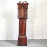 A 19th century clock case