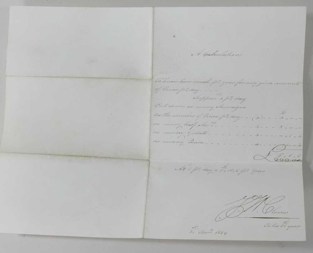 A signed letter from Prince Augustus Frederick - Image 6 of 10