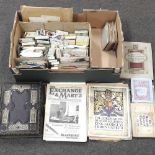 A collection of ephemera