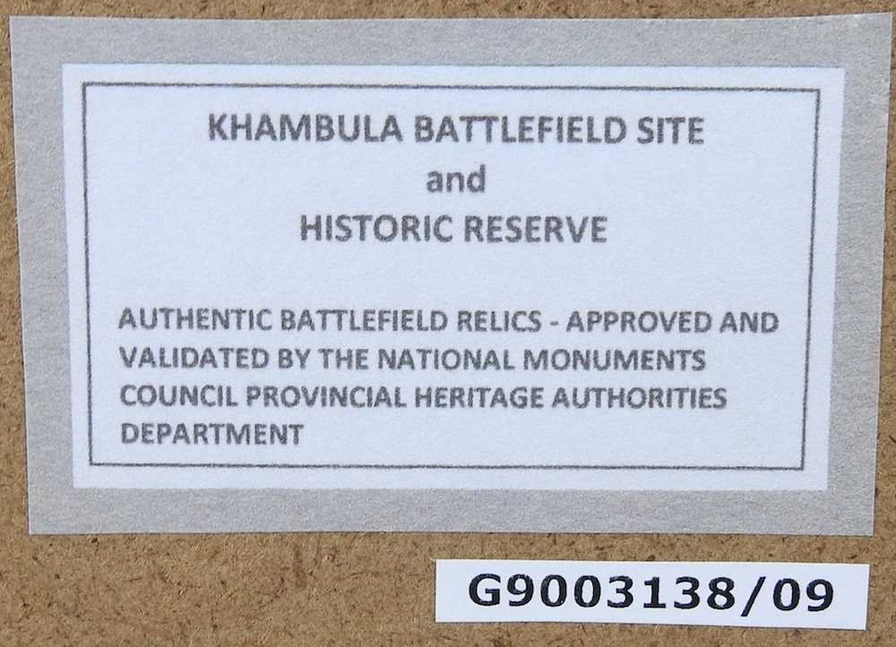 A collection of Khambula battlefield relics - Image 4 of 8