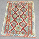 A kelim rug