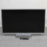 A Toshiba LCD colour television