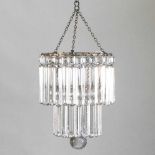 An early 20th century chandelier