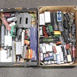 A collection of model trains