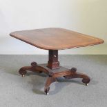 A Regency mahogany breakfast table