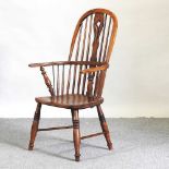 A windsor style armchair