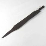 An African tribal dagger or short sword