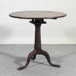 A 19th century mahogany occasional table