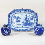 An 18th century Chinese porcelain plate