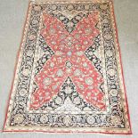 A Kashan rug