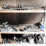 A collection of hand tools