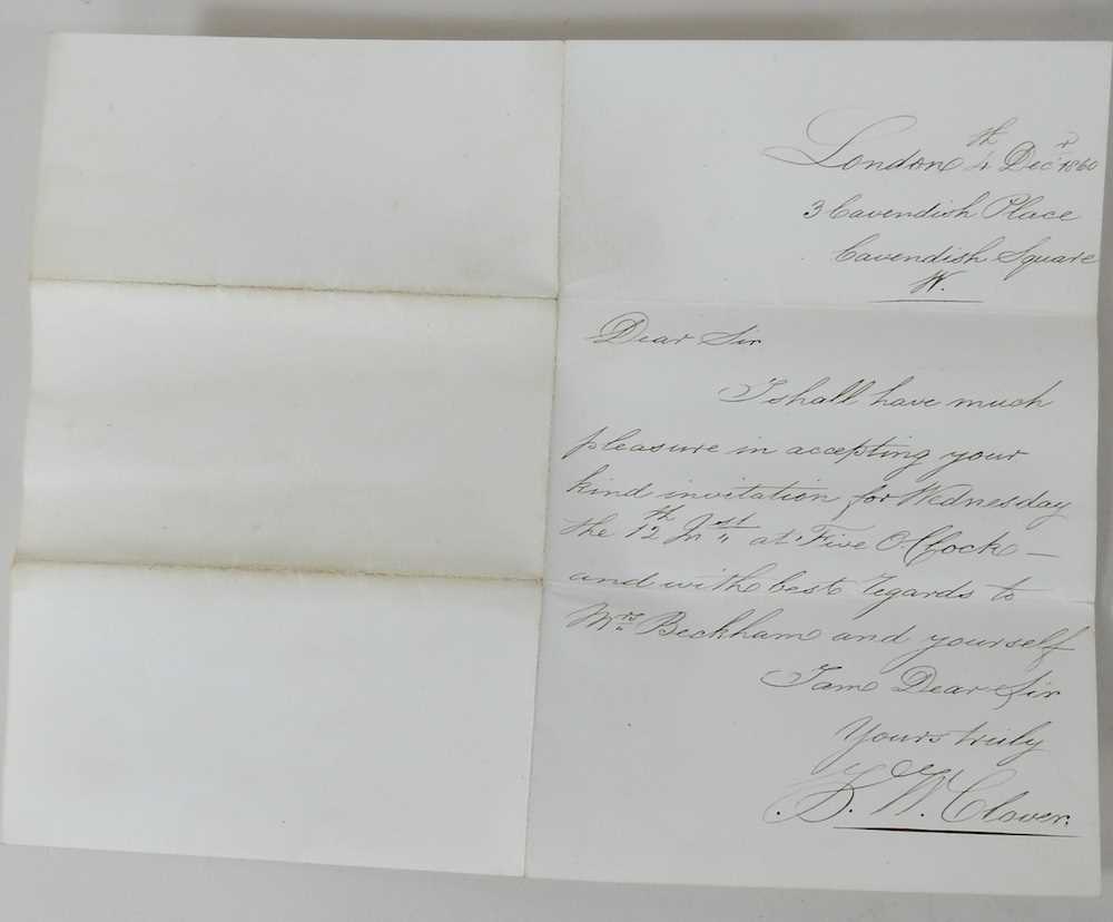 A signed letter from Prince Augustus Frederick - Image 7 of 10