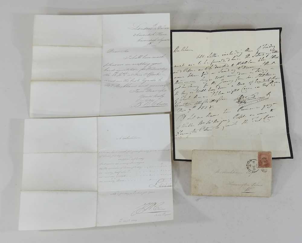 A signed letter from Prince Augustus Frederick - Image 9 of 10