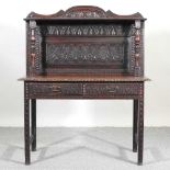 A 19th century side table