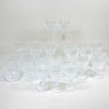 A collection of Waterford Colleen pattern crystal