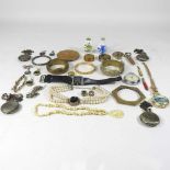 A collection of costume jewellery