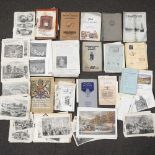 A collection of ephemera