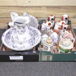 A late 19th century Royal Doulton wash set