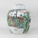 A Chinese ginger jar