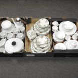 A collection of Doulton dinner wares