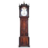 A late George III cased longcase clock