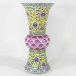 A Chinese vase