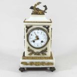 A 19th century French mantel clock