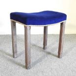 A George VI Coronation stool