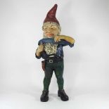 A late 19th century garden gnome