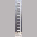 An aluminium ladder