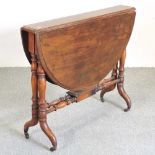 A Victorian sutherland table