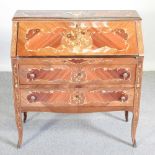 An Italian marquetry bureau