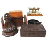 A set of 19th century postal scales