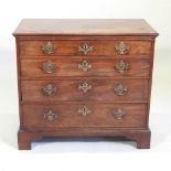 George III mahogany bachelor's chest