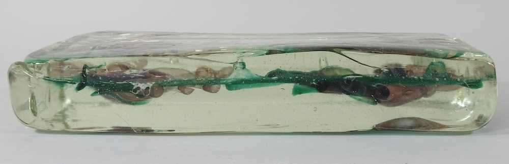 A Murano glass aquarium block - Image 2 of 4