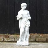 A reconstituted stone figure