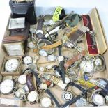 A collection of pocket watches