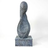 A modern bronze sculpture