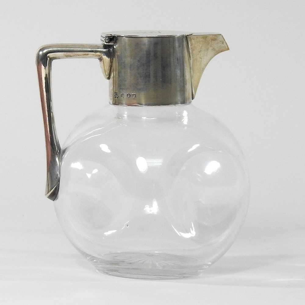 A Victorian claret jug