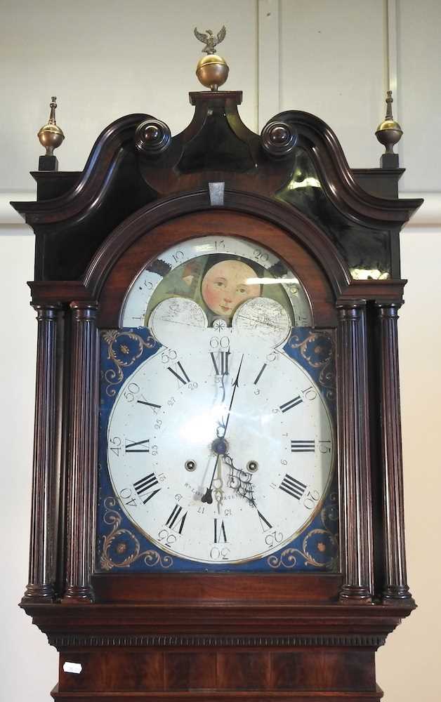 A late George III cased longcase clock - Image 3 of 15