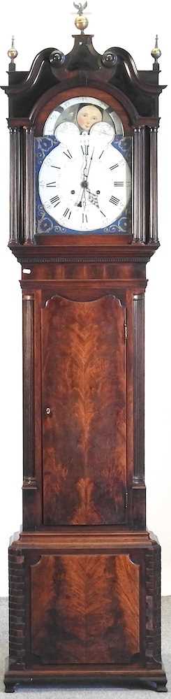 A late George III cased longcase clock - Image 2 of 15